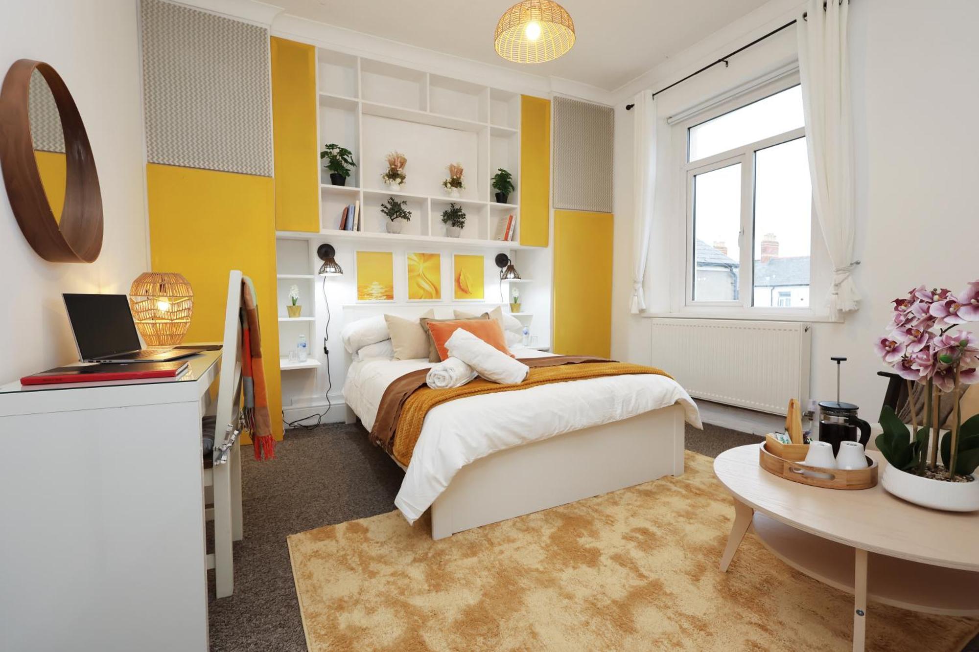 Cardiff City Guesthouse, Central Rooms, Fast Wi-Fi, On-Street Parking Luaran gambar